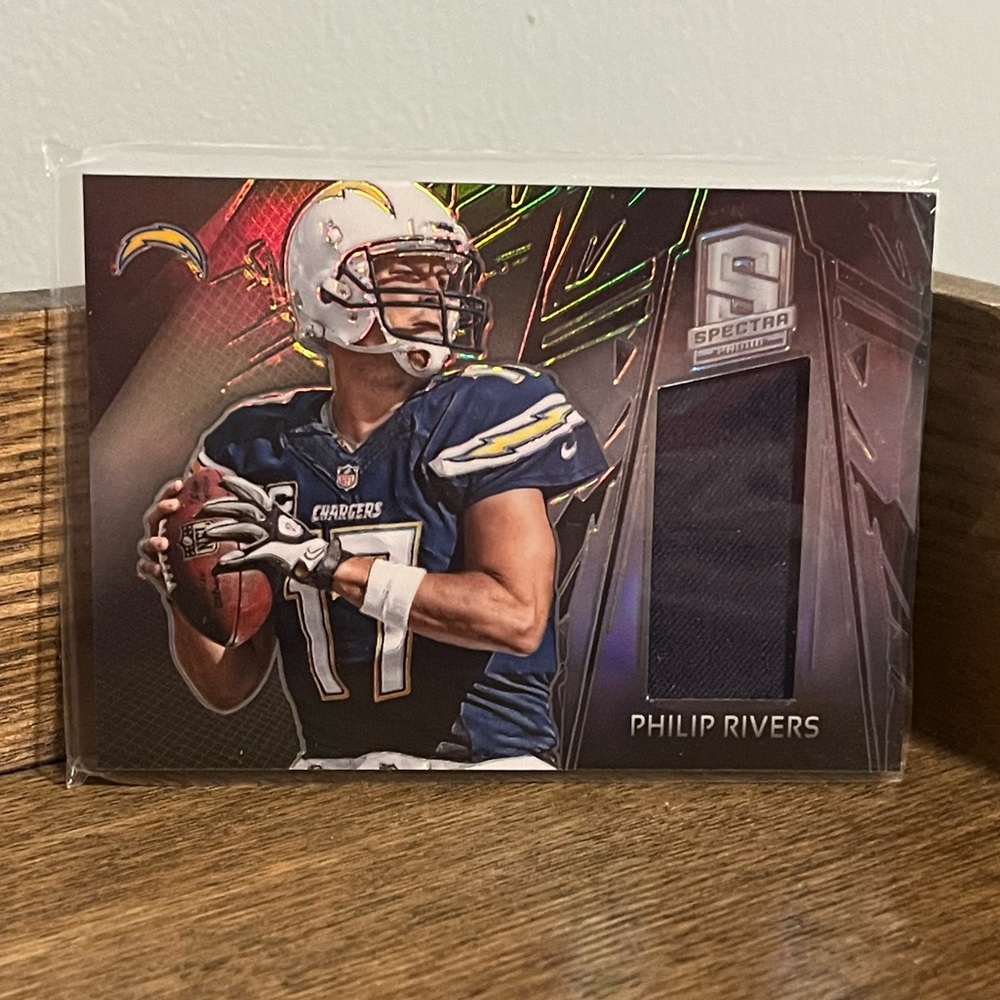Num: 112/299 & Patch 🏈 River Phillips 2013 Panini Football Jersey Card #63